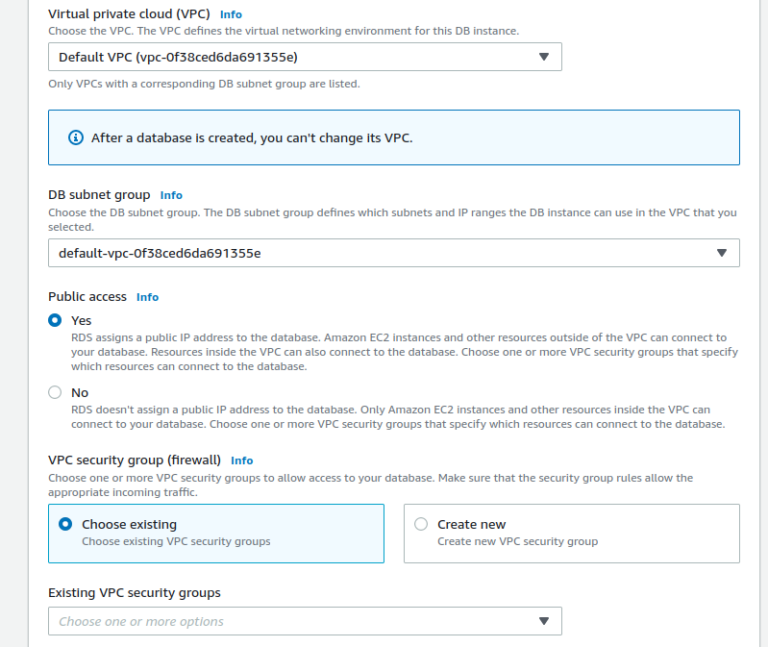 Setting Up Amazon (AWS) RDS – Database Tales